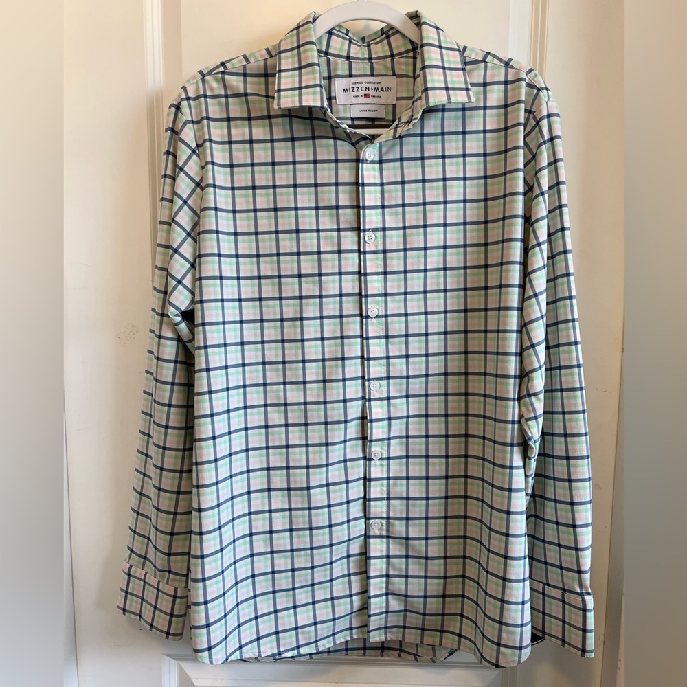 Mizzen+Main - Large Trim Fit Shirt - Leeward Collection